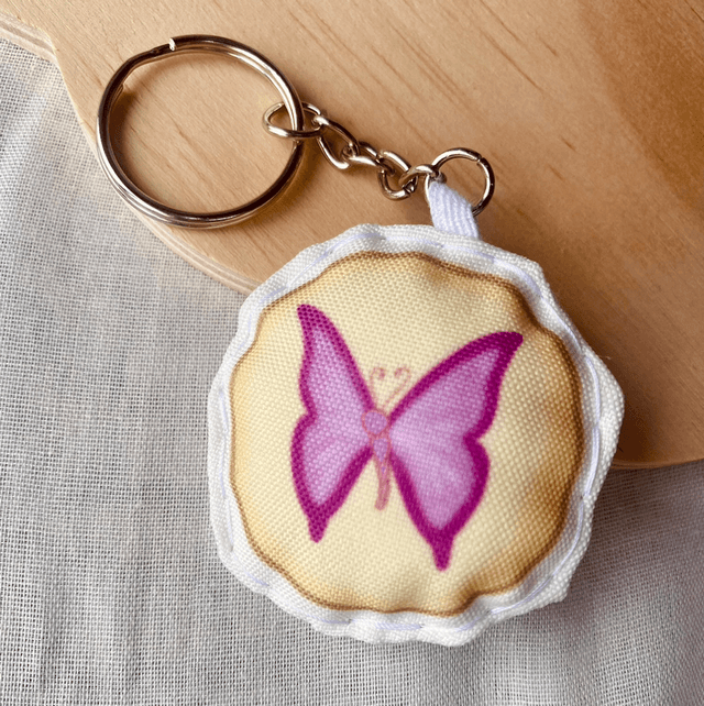 Papillon rose 